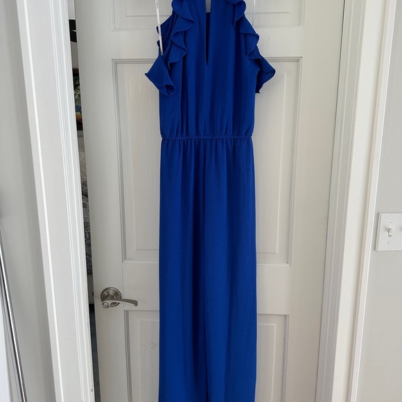 Julia Jordan Blue Jumpsuit - Picture 6 of 7